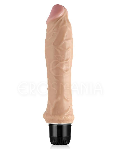 Real Feel 8.0" - Pênis Realistico Vibrador 19,5cm
