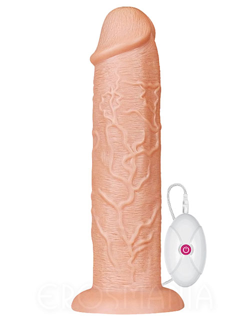 11" Realistic Long Vibrating Dildo - Pênis Gigante