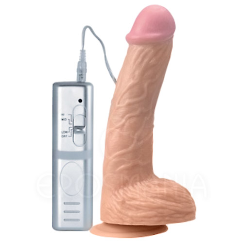 Real Extreme 8.7" - Pênis Vibrador com Ventosa