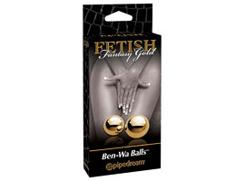 Ben-Wa Balls Gold - Bolinhas para Pompoarismo