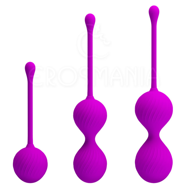 Pretty Love Three-in-one Kegel Ball - Pompoarismo