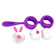 Remote Control Vibrating Balls Purple - 12 funções (Imagem 1 de 2)
