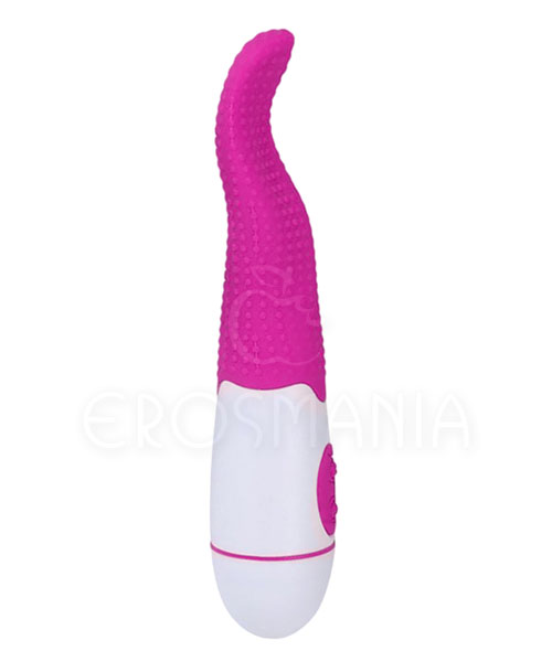 Recharger Tongue Vibrator Magenta - Silicone