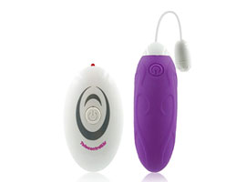 Rechargeable Vibrating Egg Purple - 12 funções