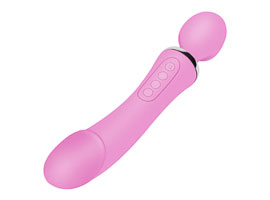 Double End Vibrator Rose -Aquecedor e 12 Vibrações