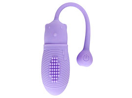 Bear Love Egg Purple - 10 funções - Recarregável