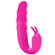 Ribbed Dual Stimulator Magenta - 2 vibradores (Imagem 1 de 3)