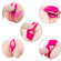 S-Hande Danny Pink - Vibrador 9 funções - Wireless (Imagem 2 de 3)