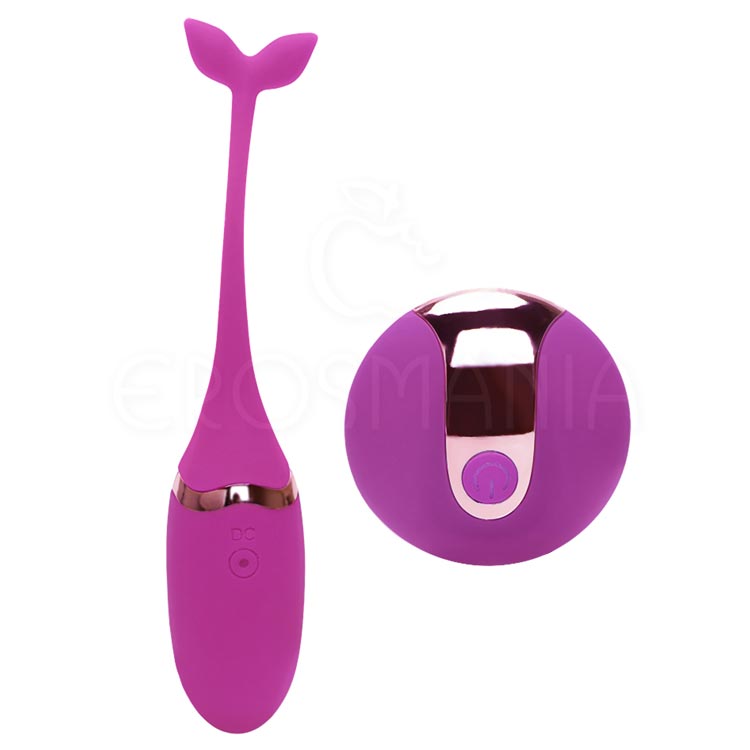 Vibrating Remote Kegel Exerciser Purple 10 Funções