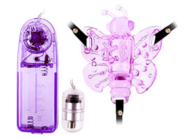 Multi-Speed Micro Butterfly Purple - Silicone