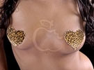 Nipples Adesivos Coração - Oncinha