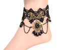 Tornozeleira Gótica de Renda - Anklets