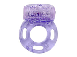 Vibrating Love Ring Purple - Anel Peniano Vibrador