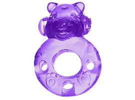Magic Ring Purple Ursinho Anel Peniano Vibrador