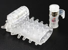 Anel Peniano Longo Vibrador - Silicone Incolor (capa aberta) Anel Peniano Longo Vibrador - Silicone Incolor (capa aberta)