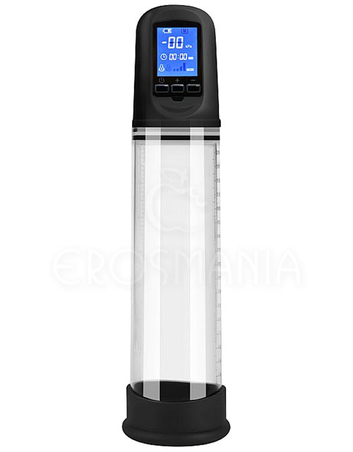 Penis Pump Led Screen Black - Recarregável USB