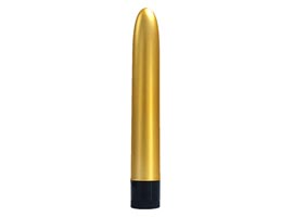 Super Smoothie 7 Inch Vibrator Gold - Vibrador