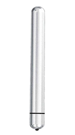 5.5" Power Bullet Silver -Vibrador bastão 10 modos