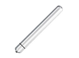 5.5" Power Bullet Silver -Vibrador bastão 10 modos