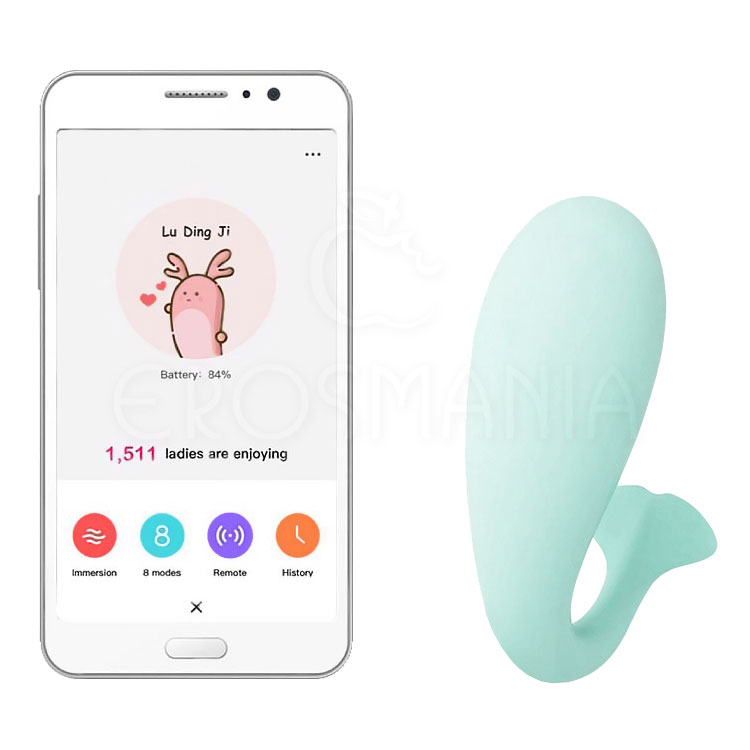 Dr. Whale Vibrador para Casais Controle via APP