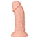 9.5" Realistic Curved Dildo Flesh - Pênis Gigante (Imagem 1 de 4)