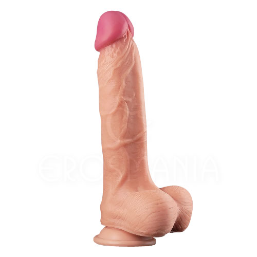 10" Dual-layered Silicone Nature Cock - Ventosa