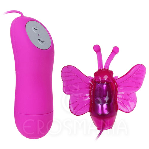 Cute Secret Butterfly - Silicone - 12 funções