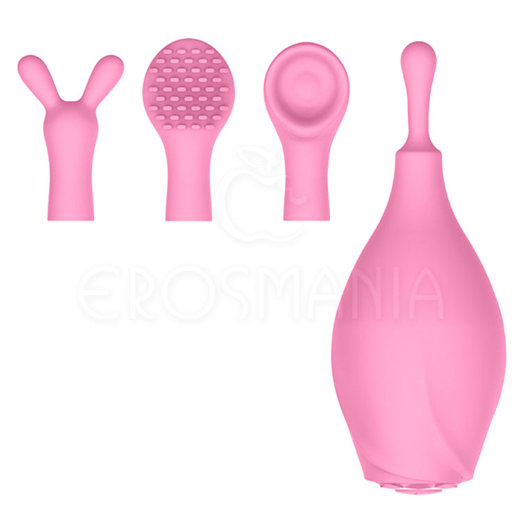 Dibe Mini Sex Massager Pink - Vibrador 4 pontas