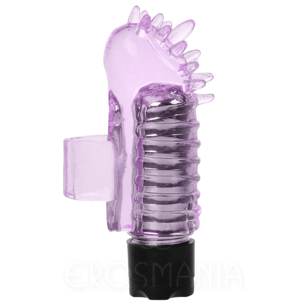 Jelly Finger Vibrator Lilac - Estimulador clitóris