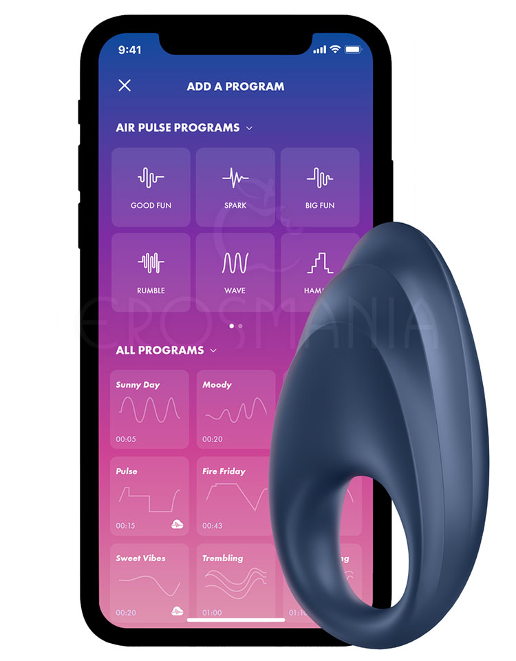 Satisfyer Powerful One Ring Vibrator - Bluetooth