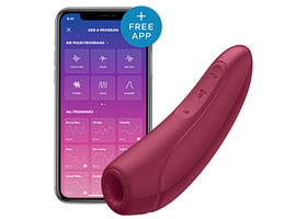 Satisfyer Curvy 1+ Bordô - Suga e Vibra