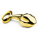 Luxury Pure Metal Gold Plug - Plug Anal de luxo (Imagem 1 de 2)