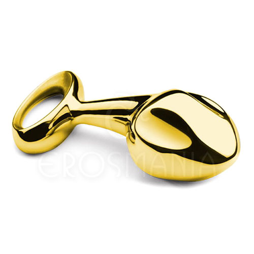 Luxury Pure Metal Gold Plug - Plug Anal de luxo