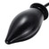 Pump N' Play Black - Plug anal Inflável (Imagem 2 de 3)
