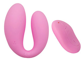 Remote Control U Smile Vibrator Rose - Casal