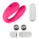 Couple Vibrating Pink - Silicone - Vibrador Casal (Imagem 3 de 3)