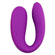 Couple Vibrating Purple - Vibrador Casal Silicone (Imagem 2 de 3)