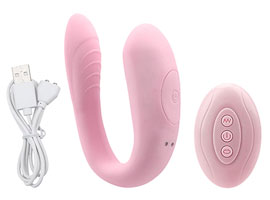 Vibrador Casal com Estimulador Sucção e Pulsação