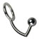 Anal Intruder Cock Ring "G" - Anel escrotal - Inox (Imagem 1 de 2)