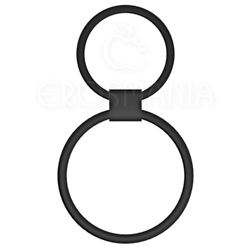 Cock Ring Rock Hard - Anel peniano e escrotal