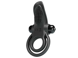 Pretty Love Vibrant Penis Ring Black - Anel duplo Pretty Love Vibrant Penis Ring Black - Anel duplo