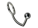 Anal Intruder Cock Ring "P" - Anel escrotal - Inox Anal Intruder Cock Ring "P" - Anel escrotal - Inox