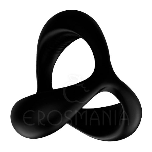 S-Hande Black Rider-2 - Anel para pênis e escroto