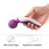 EVE S-Hande Purple - Vibrador recarregável 9 Modos (Imagem 4 de 4)