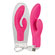 Dora Rechargeable Silicone Vibrator Pink -Rotativo (Imagem 3 de 3)