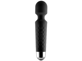Love Magic Pleasure Wand Black - Recarregável USB