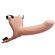 Silicone Curved Dong 6.7" Flesh - Capa com Cinta (Imagem 1 de 5)