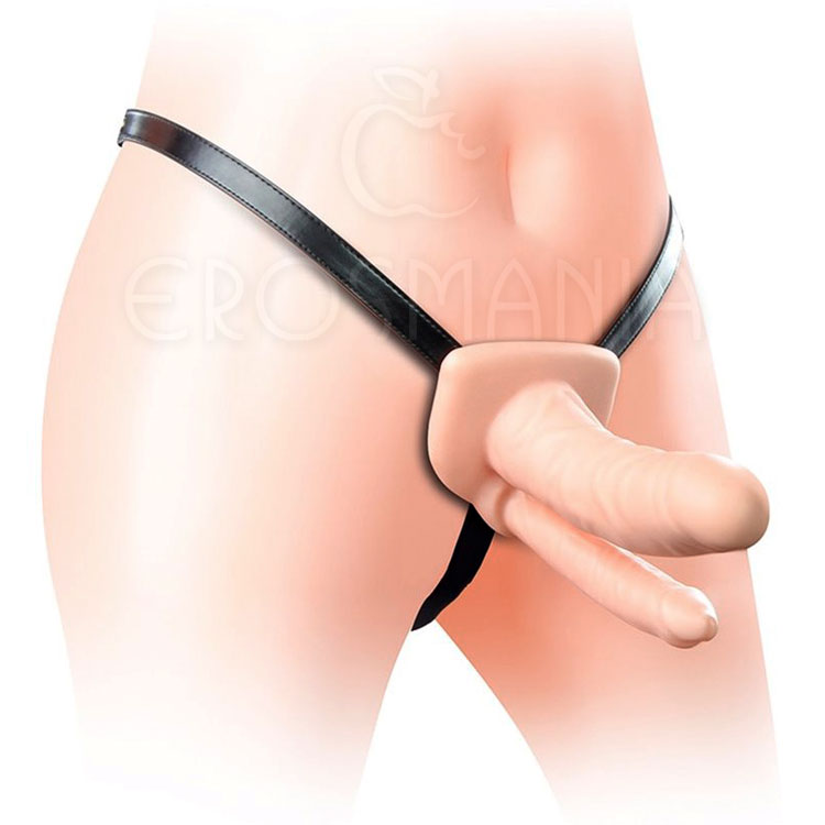 Unisex Hollow Double Penetrator 6" - Capa D.P.