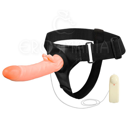 Ultra Harness Pussy - Capa vibradora com Cinta