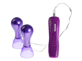 Vibrating Nipple Sucker Purple - Suga e Vibra